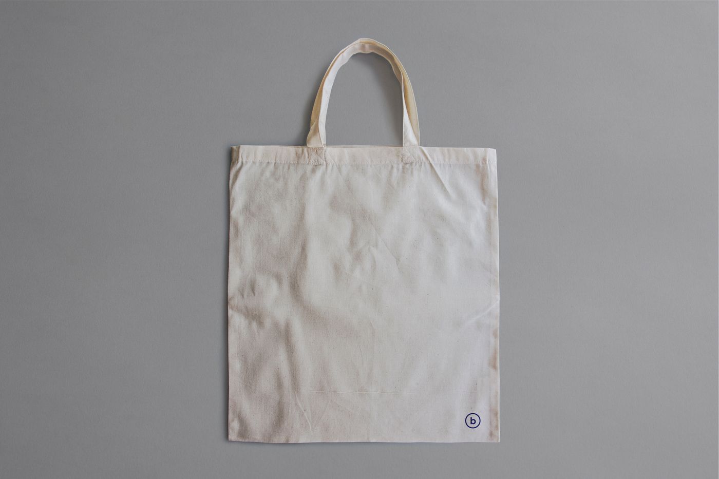 Canvas tote bag ready for custom branding